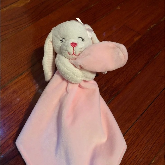 Carter's Bunny RabbitLovey Security Blanket Rattle - Picture 1 of 5